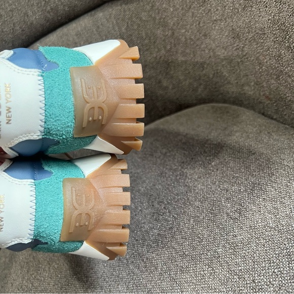 San Edelman Langley costal Blue marine green Shoes size 6.5 - Picture 7 of 12